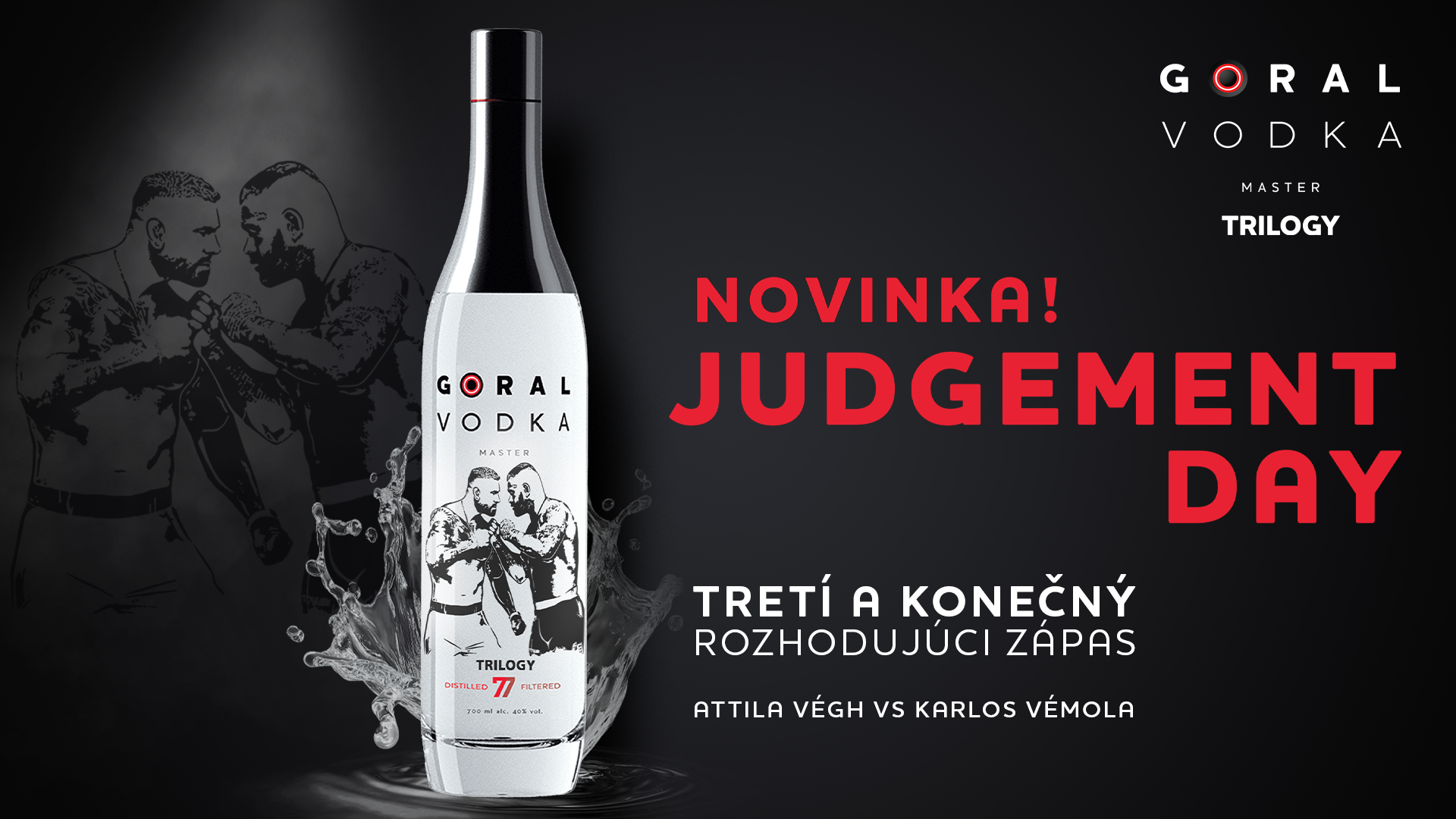 Goral vodka trilogy